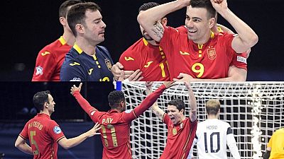 Portugal - España, semifinales del Europeo de Fútbol Sala 2022 Portugal - España, semifinales del Europeo de Fútbol Sala 2022