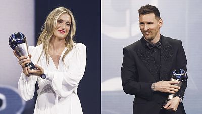 Messi y Putellas se coronan en la gala The Best | Ver Messi y Putellas se coronan en la gala The Best | Ver