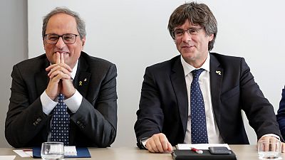 Gandalf y Lisa, los nombres en clave de Torra y Puigdemont que usaban los CDR