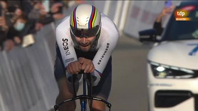 Filippo Ganna se lleva el prólogo del Tour de la Provenza -- Ver ahora