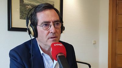 Las Mañanas de RNE con Íñigo Alfonso - Antonio Garamendi (CEOE) sobre la reforma de las pensiones: "Parece ser un planteamiento a muy corto plazo" - Escuchar ahora Las Mañanas de RNE con Íñigo Alfonso - Antonio Garamendi (CEOE) sobre la reforma de las pensiones: "Parece ser un planteamiento a muy corto plazo" - Escuchar ahora