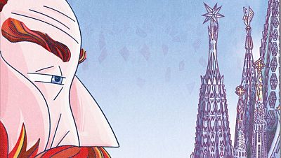'Gaudí. La Sagrada Familia y el éxtasis', un libro ilustrado que indaga en la personalidad del genio