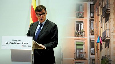La Generalitat anuncia la compra de 1.064 pisos d'InmoCaixa per ampliar parc públic de lloguer