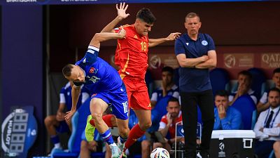 Gerard Martín abandona el Europeo con la sub-21 por una lesión en la mano derecha