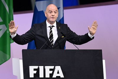 Gianni Infantino, reelegido como presidente de la FIFA