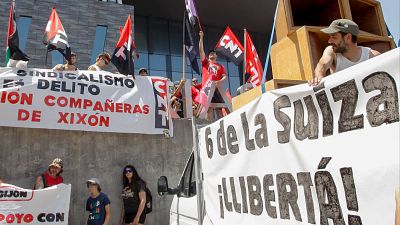 El Gobierno indulta a Las seis de la Suiza, las sindicalistas condenadas por coaccionar al dueño de una pastelería