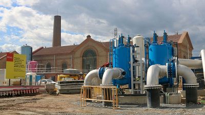 Maquinària nova a l'ETAP del Besòs Maquinària nova a l'ETAP del Besòs