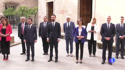 El nou govern de Pere Aragonès comença a caminar El nou govern de Pere Aragonès comença a caminar