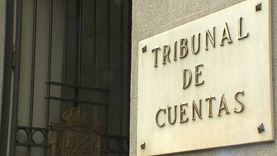 Accés a la seu del Tribunal de Comptes (Madrid) Accés a la seu del Tribunal de Comptes (Madrid)