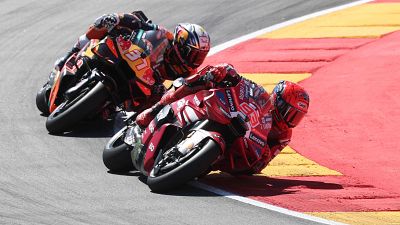 Marc Márquez logra el doblete Aragón y acecha el liderato de Jorge Martín en el Mundial de MotoGP Marc Márquez logra el doblete Aragón y acecha el liderato de Jorge Martín en el Mundial de MotoGP