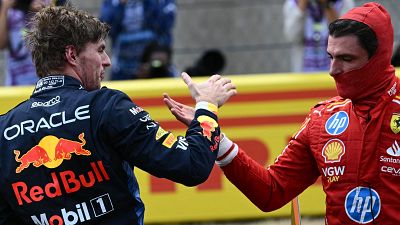 Un gran Carlos Sainz acaba segundo en otra carrera al sprint ganada por Max Verstappen, esta vez en Austin