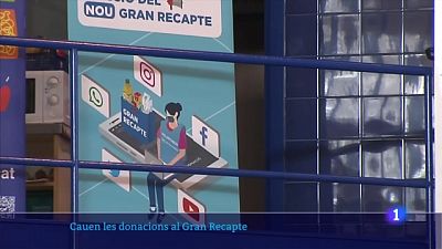 Les aportacions al Gran Recapte cauen quasi un 50% respecte a l'any passat