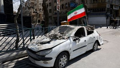 Un primer grupo de españoles sale de Irán