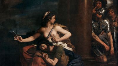 Guercino, el bizco más famoso, convierte a Dalila en una heroína en el Thyssen