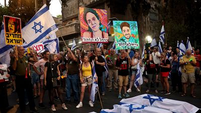 Israel vive su primera huelga general desde el inicio de la guerra para exigir un acuerdo para el regreso de los rehenes