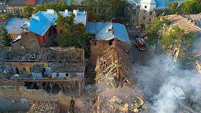 Un ataque ruso a la ciudad de Leópolis causa siete muertos, un día después del bombardeo en Poltava