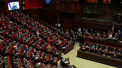 Zelenski, ante el Parlamento italiano: Ucrania es la puerta de Putin "para entrar en Europa"