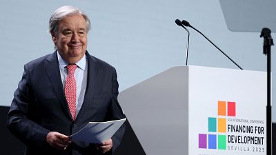 Guterres, en la cumbre de la ONU en Sevilla: "La financiación es el motor del desarrollo y se está ahogando" Guterres, en la cumbre de la ONU en Sevilla: "La financiación es el motor del desarrollo y se está ahogando"