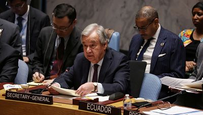EE.UU. veta en la ONU la solicitud de alto el fuego en Gaza a pesar de las súplicas de Guterres al Consejo de Seguridad