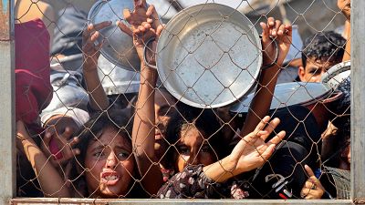 El hambre mata a 15 palestinos, incluidos cuatro niños, en las últimas 24 horas