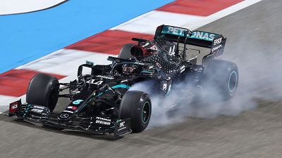 Hamilton también es el más rápido en los libres de Baréin