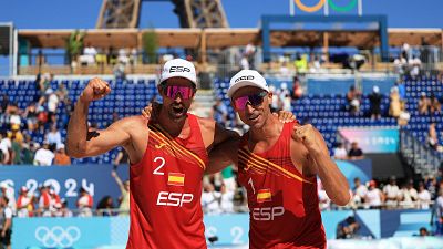 Herrera y Gavira ganan en octavos de final del vóley playa y seguirán soñando con los Juegos