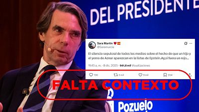 La Casa Blanca no señala al hijo y al yerno de Aznar como clientes de Jeffrey Epstein