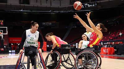 Hora y dónde ver gratis en TV los partidos de España en el Mundial de baloncesto en silla de ruedas