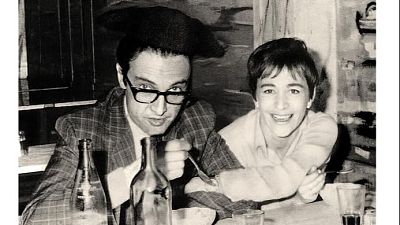 Detalle de la portada de 'Las horas que hemos amado' Detalle de la portada de 'Las horas que hemos amado'