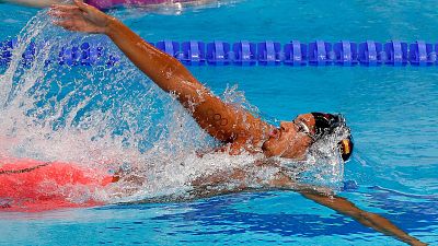Hugo González, bronce en los 50 espalda en una supercarrera - Natación | Ver Hugo González, bronce en los 50 espalda en una supercarrera - Natación | Ver