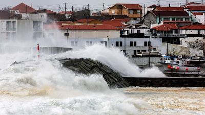 El huracán Gabrielle apunta a Europa y llegará a España como borrasca extratropical