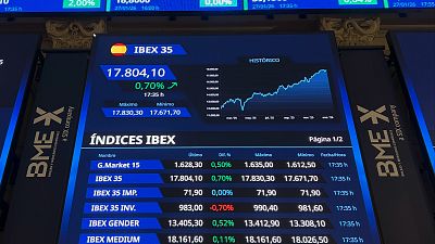 El Ibex 35 supera por primera vez los 17.800 puntos en una jornada impulsada por la banca