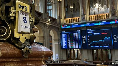 El IBEX 35 conquista los 14.800 puntos en su quinta sesión seguida al alza y revalida máximos de 2008