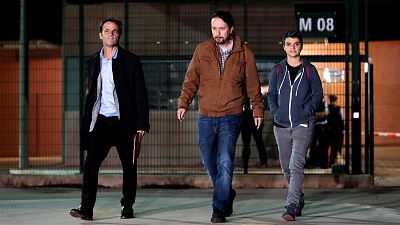 Iglesias, tras su reunión con Junqueras: "El Gobierno tiene que hacer su trabajo y se tiene que mover"
