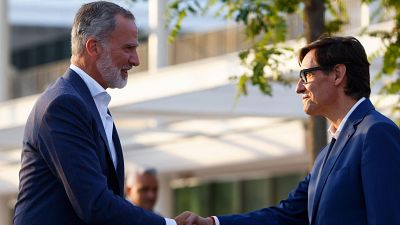 Illa escenifica con Felipe VI la vuelta a la normalidad en las relaciones entre la Generalitat y la Casa Real