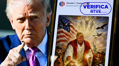 La imagen de Trump como Jesucristo hecha con IA: de la polémica a la retirada en menos de 24 horas