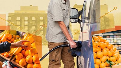 Del carburante a las naranjas: el impacto de la inflación en cinco productos que suben de precio este año