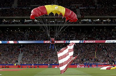 68.000 aficionados se emocionan en el estre del Wanda Metropolitano 68.000 aficionados se emocionan en el estre del Wanda Metropolitano