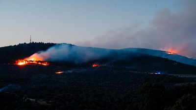 El incendio de La Mierla, en Guadalajara, quema más de 3.400 hectáreas y obliga a evacuar once localidades