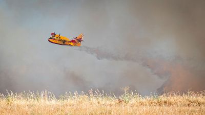 El incendio en Méntrida, Toledo, ya está en fase de control tras quemar más de 3.200 hectáreas