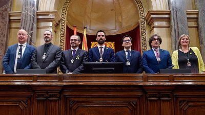 Roger Torrent elegido nuevo presidente del Parlament con el voto de los independentistas