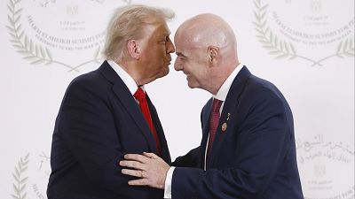 Infantino en el plan para Gaza: la diplomacia de los negocios y de los amigos de Trump