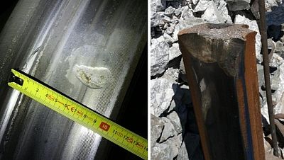 Una rotura de la vía previa al paso del Iryo, principal hipótesis en Adamuz - Telediario 1 | Ver