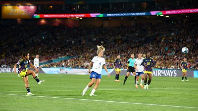 Inglaterra remonta ante Colombia y ya está en semifinales del Mundial femenino