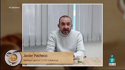 Javier Pacheco (CCOO) defensa el projecte de vehicles militars per la Zona Franca