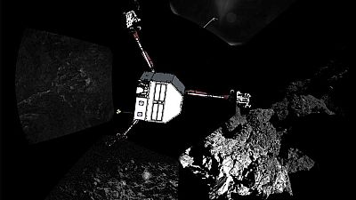 El módulo Philae envía las primera fotos realizadas desde la superficie del cometa El módulo Philae envía las primera fotos realizadas desde la superficie del cometa