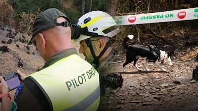 La unitat de drons i la unitat canina del cos dels Agents Rurals La unitat de drons i la unitat canina del cos dels Agents Rurals