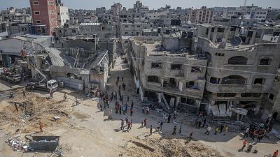 Israel bombardea Gaza una jornada más mientras siguen los esfuerzos internacionales para alcanzar una tregua