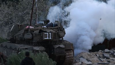 Los tanques israelíes entran en Cisjordania por primera vez en dos décadas