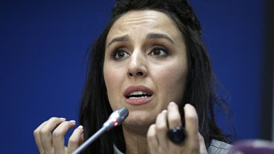 Jamala, la ganadora de Eurovisión 2016 que huye de Ucrania junto a sus hijos